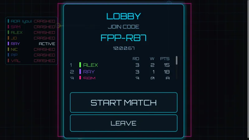 The lobby